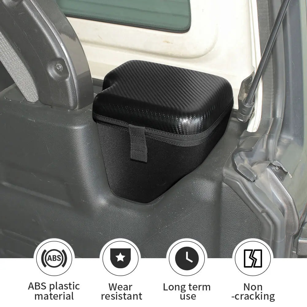 For 2018-2023 Jeep Wrangler JLU 4 Door Rear Trunk Side Storage Bag Pockets Box