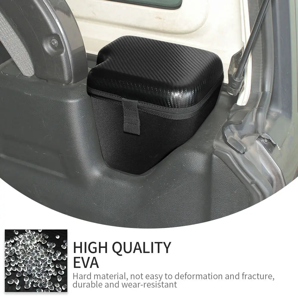 For 2018-2023 Jeep Wrangler JLU 4 Door Rear Trunk Side Storage Bag Pockets Box
