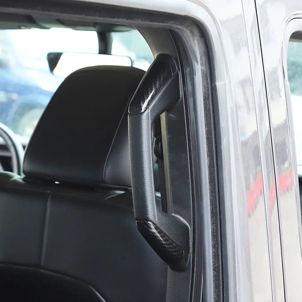 For 2018-2023 Jeep Wrangler JLU & Gladiator JT 4-Door A&B Pillar Grab Handles Accent Trim Cover
