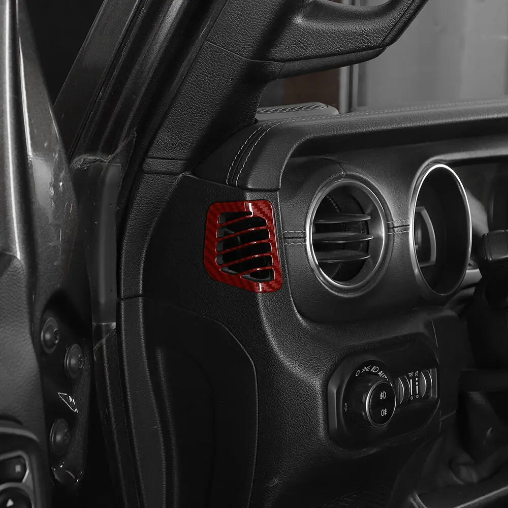 For 2018-2023 Jeep Wrangler JL & Gladiator JT 21-Piece Interior Dash & Center Console Accent Cover Trim Kit