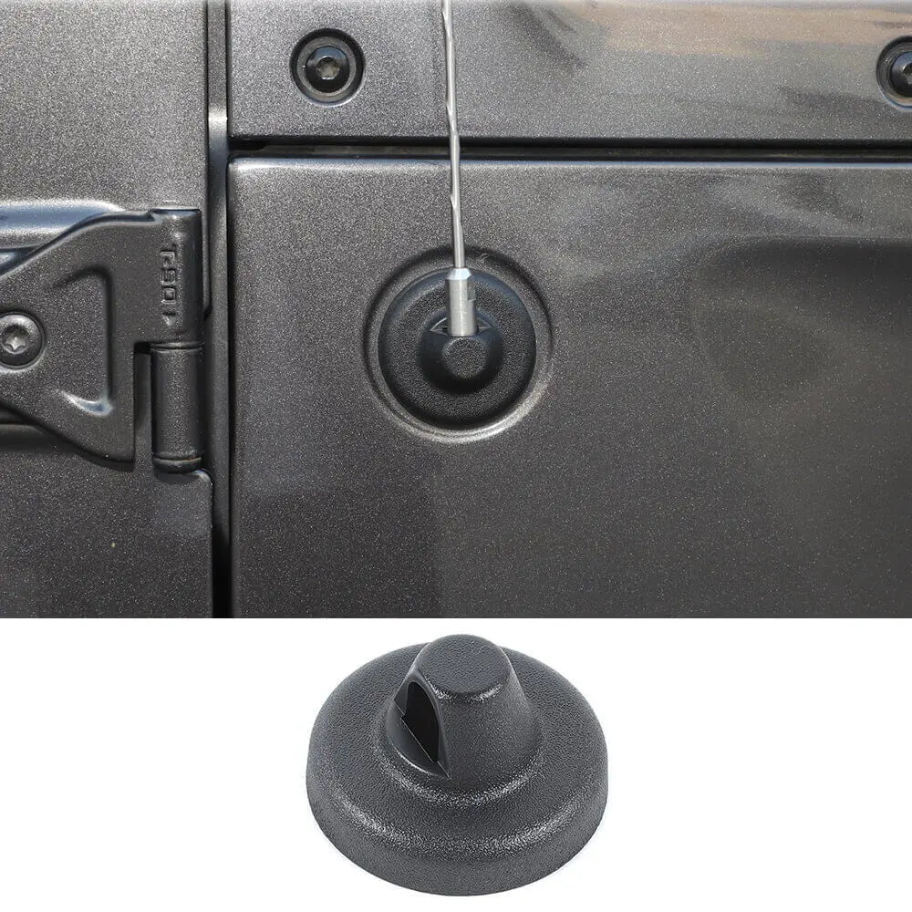 For 2007-2023 Wrangler JL JK Gladiator JT Radio Antenna Base Cover Aerial Trim Decoration ABS