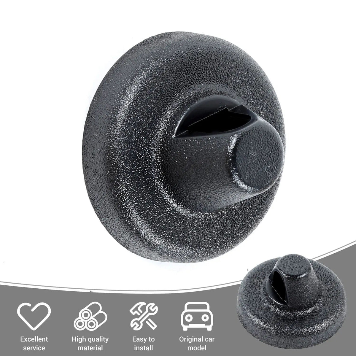 For 2007-2023 Wrangler JL JK Gladiator JT Radio Antenna Base Cover Aerial Trim Decoration ABS