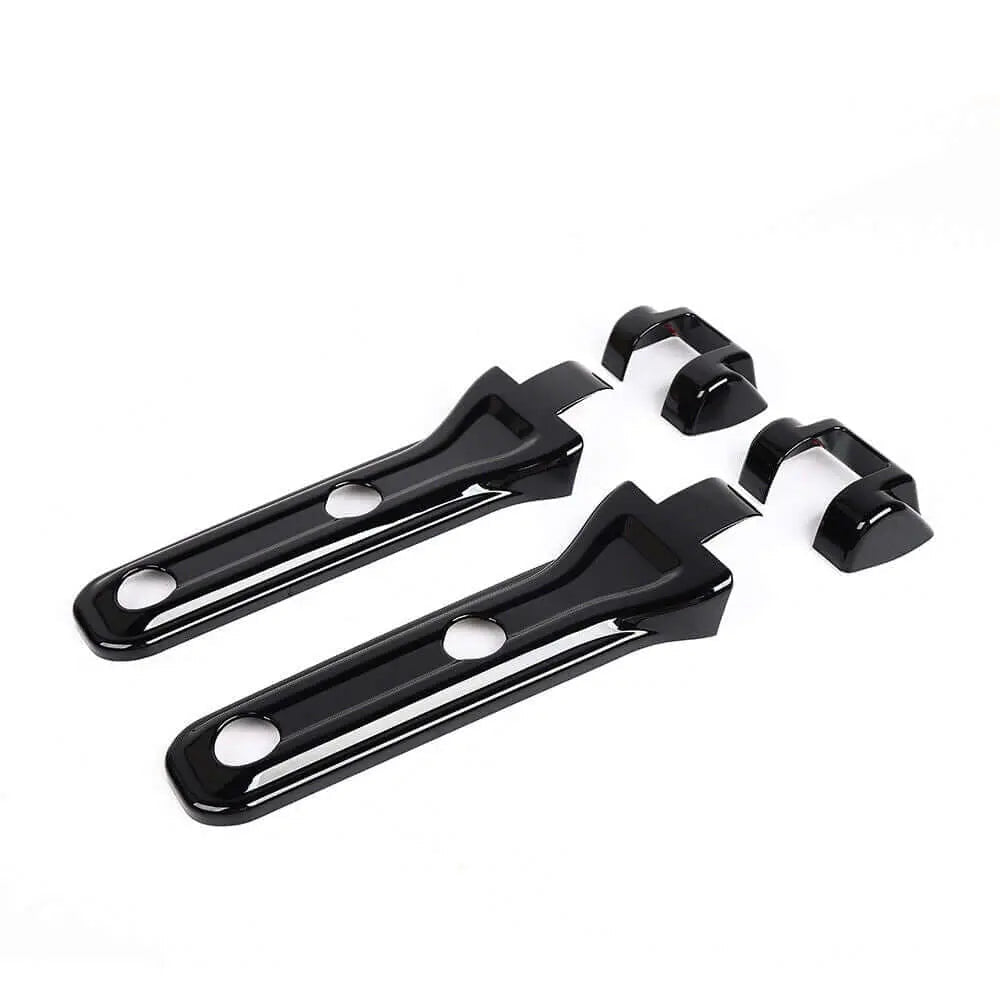 For 2018-2025 Jeep Wrangler JL 4-Door Door Hinge Spare Tire Holder Decor Cover Trim Kit
