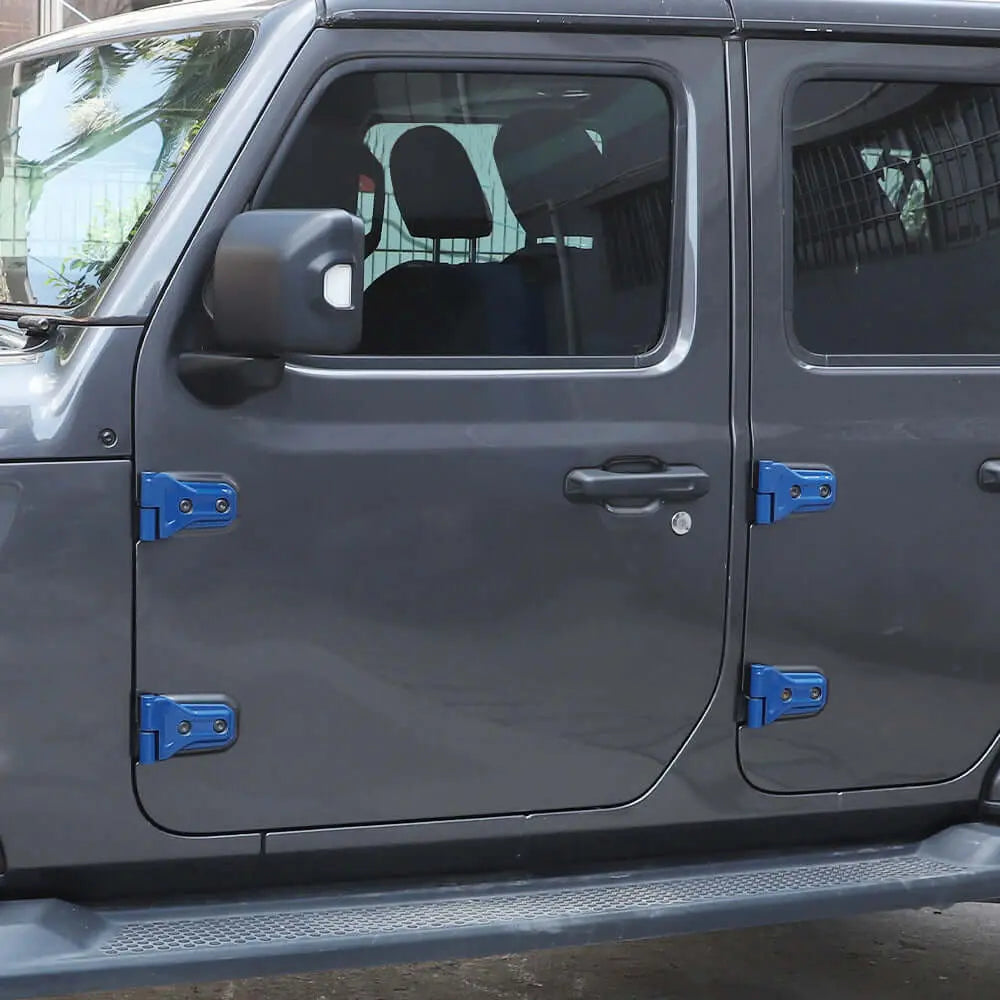 For 2018-2025 Jeep Wrangler JL JLU & Gladiator JT 4Door Door & Engine Hood Hinge Trim Cover Kit