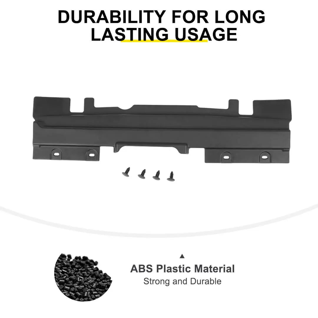 For 2018-2026 Jeep Wrangler JL / Gladiator JT Upper Radiator Cover Plate Durable Engine Bay Trim