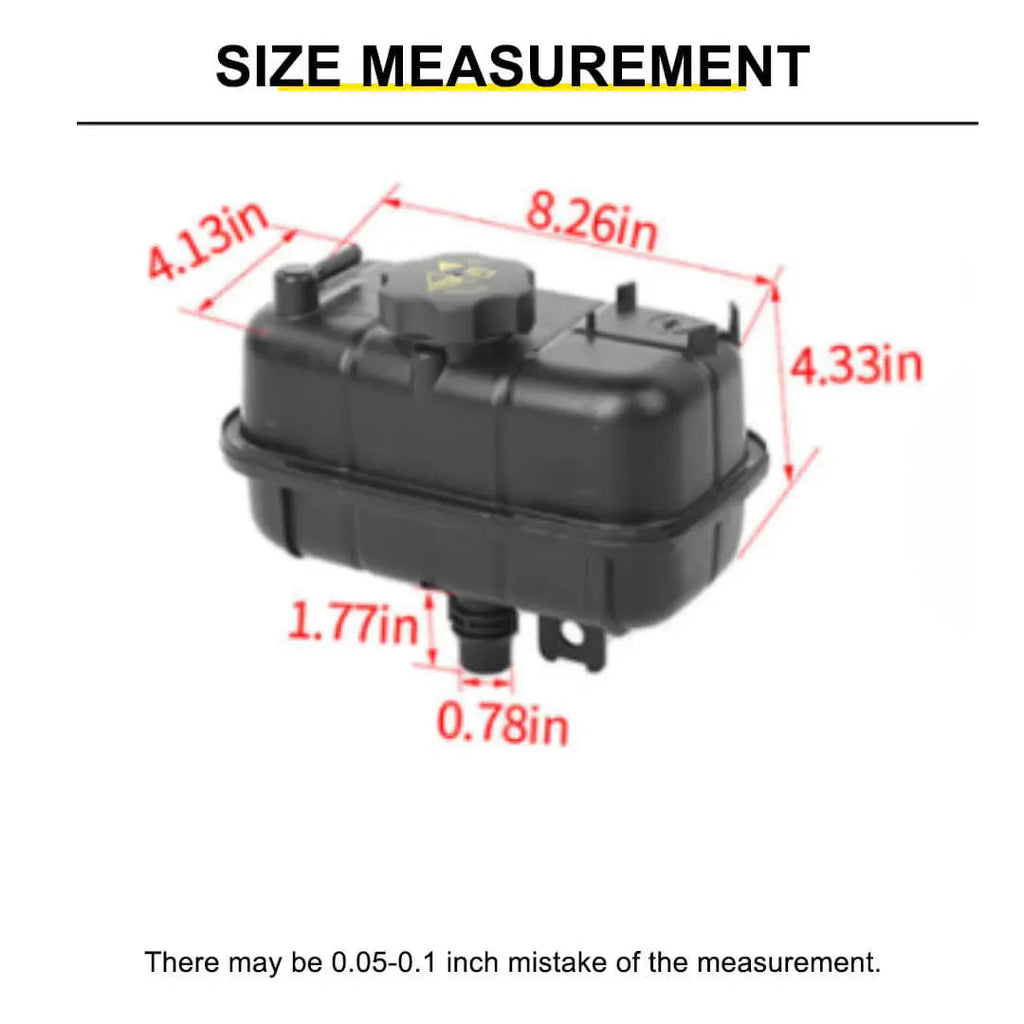 For 2018+ JL Wrangler / Gladiator JT Coolant Reservoir Tank Coolant Overflow Recovery Bottle