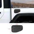 For 2018+ Jeep Gladiator JT Filler Fuel Tank Gas Cap Cover Trim