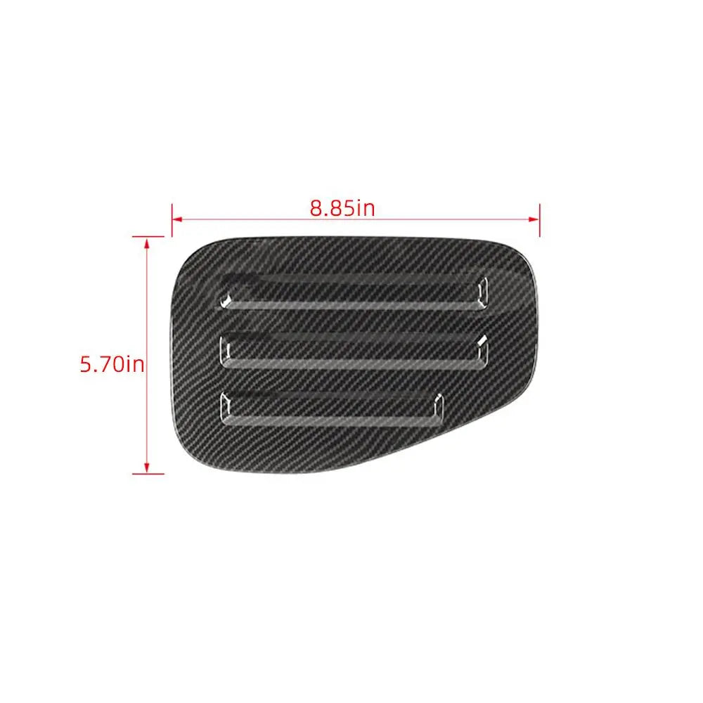 For 2018+ Jeep Gladiator JT Filler Fuel Tank Gas Cap Cover Trim