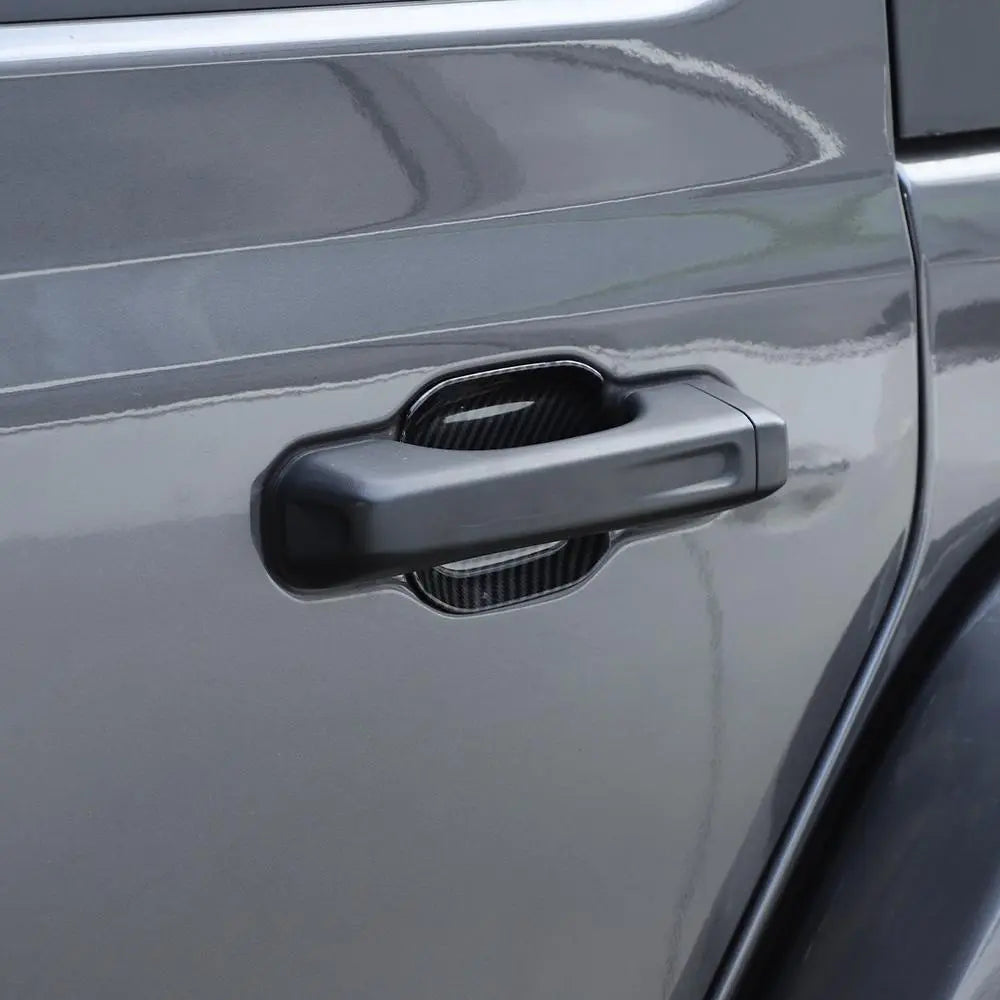 For 2018+ Jeep Gladiator JT Outer Side Door Handle Bowl Cover Trim
