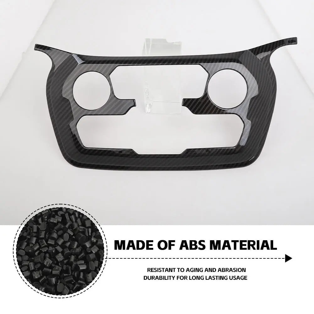 For 2018+ Jeep Renegade Air Conditioning Control Switch Panel Cover Trim
