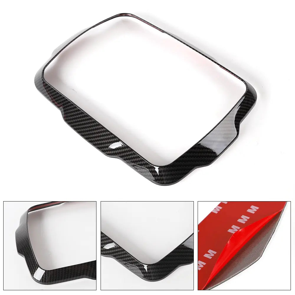 For 2018+ Jeep Renegade Center Console LED Screen Frame Decor Trim