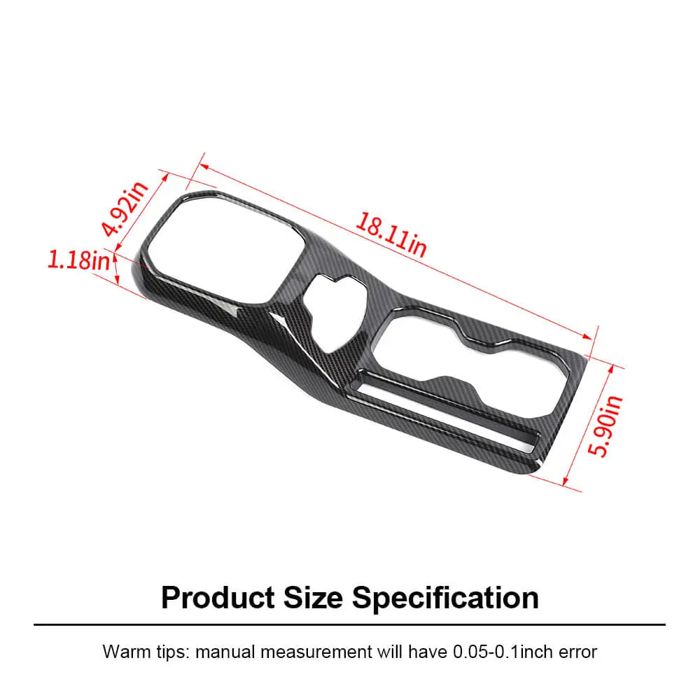 For 2018+ Jeep Renegade Gear Shift Frame Decor Pannel Cover Trim