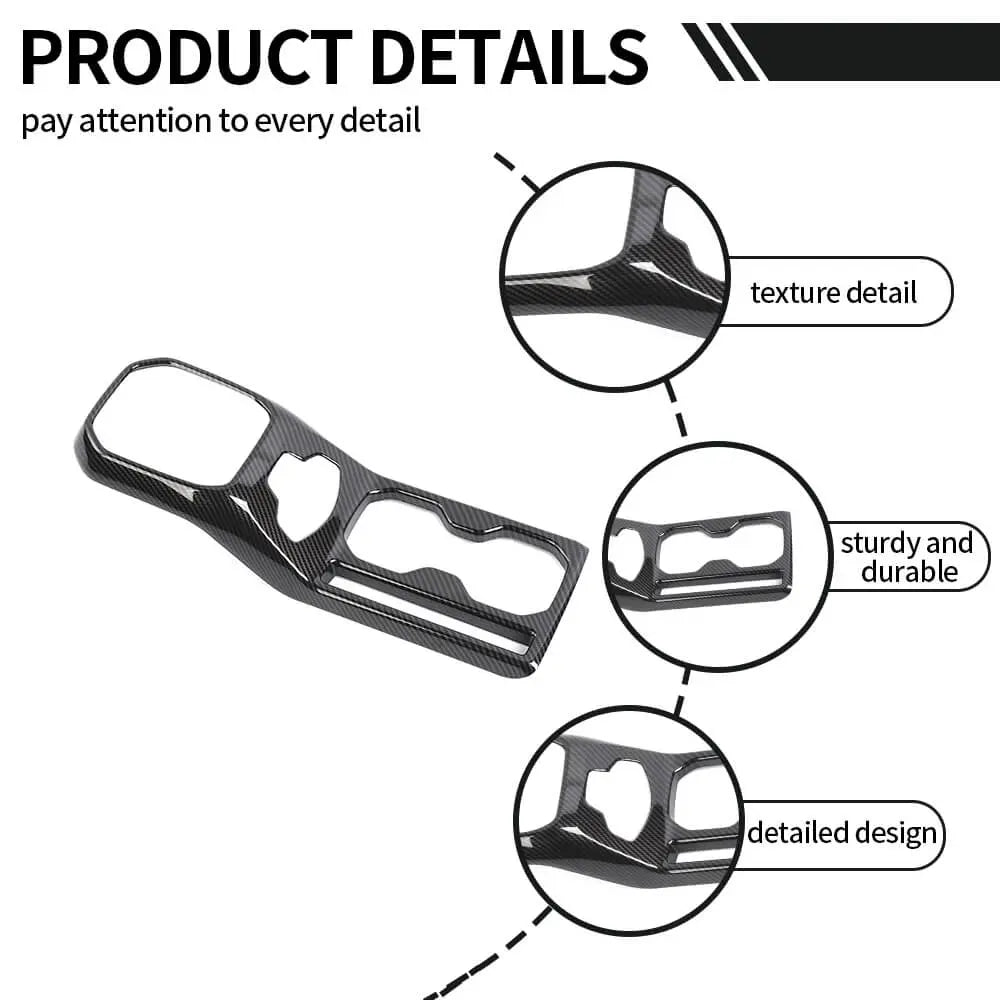 For 2018+ Jeep Renegade Gear Shift Frame Decor Pannel Cover Trim