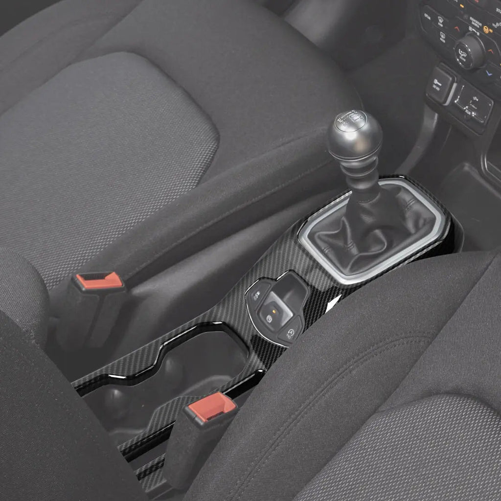 For 2018+ Jeep Renegade Gear Shift Frame Decor Pannel Cover Trim