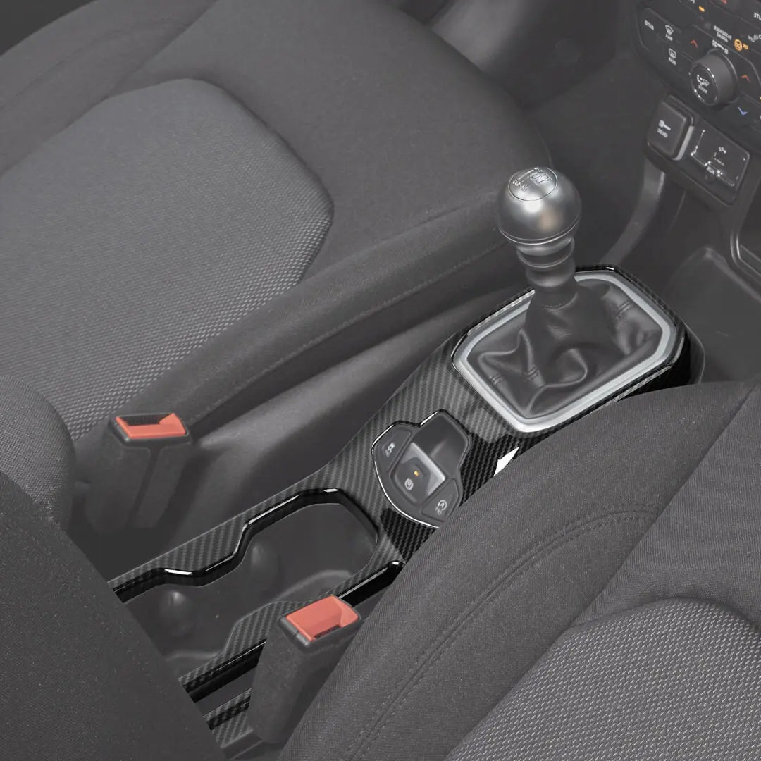 For 2018+ Jeep Renegade Gear Shift Frame Decor Pannel Cover Trim