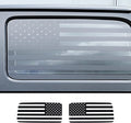 For 2018+ Jeep Wrangler JL 2 Door  American Flag Window Decals Vinyl Rear Window Stickers