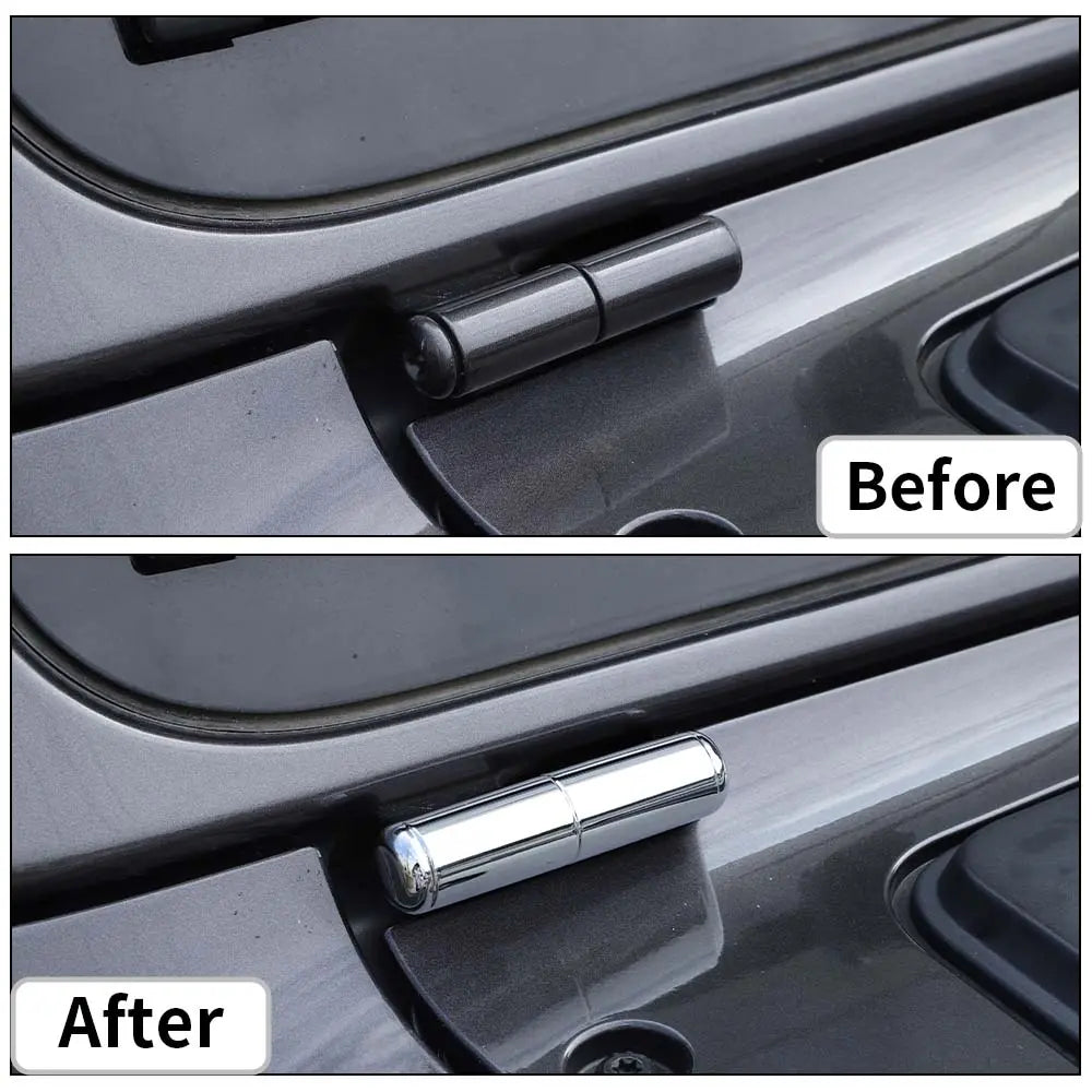 For 2018+ Jeep Wrangler JL Gladiator JT 2 x Front Windshield Hinge Decor Exterior Trim