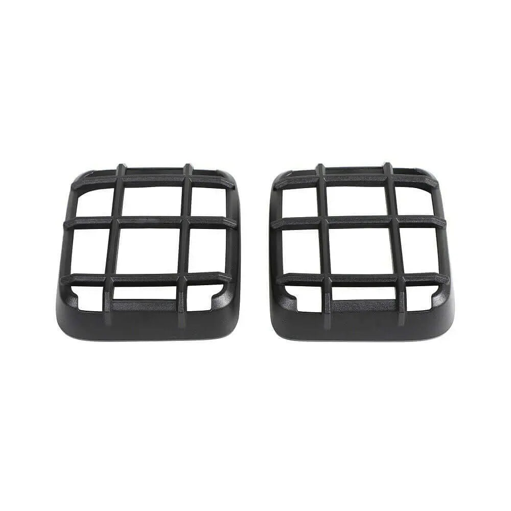 For 2018+ Jeep Wrangler JL 2PCS Rear Tail Light Lamp Guard Trim Protector