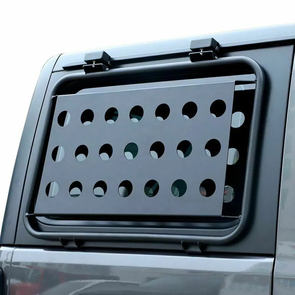 For 2018+ Jeep Wrangler JL 2pcs Rear Window Glass Armor Cover