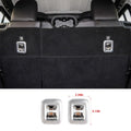 For 2018+ Jeep Wrangler JL 2x Tail Trunk Rear Box Hook Holder Cover Trim