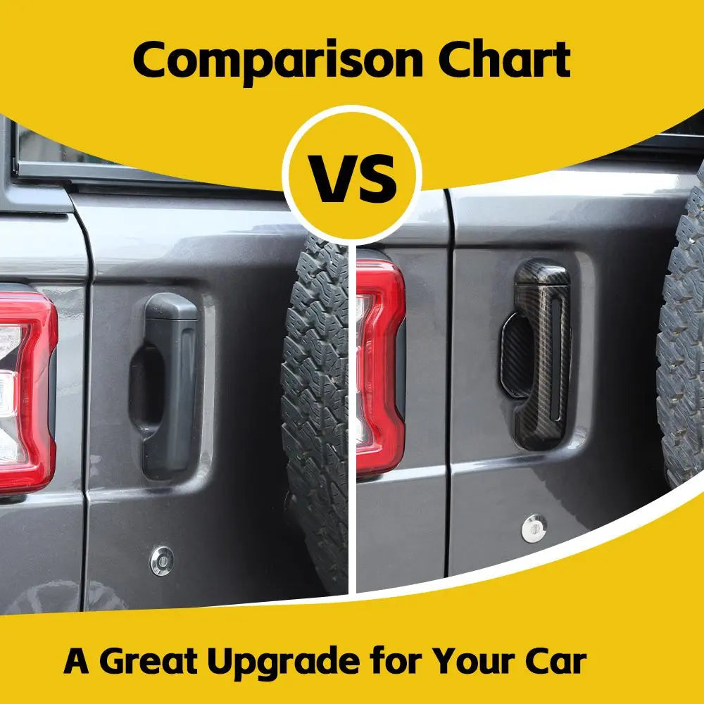For 2018+ Jeep Wrangler JL 4-Door 15 x Exterior Handle Shell Door Bowl Trim Kit