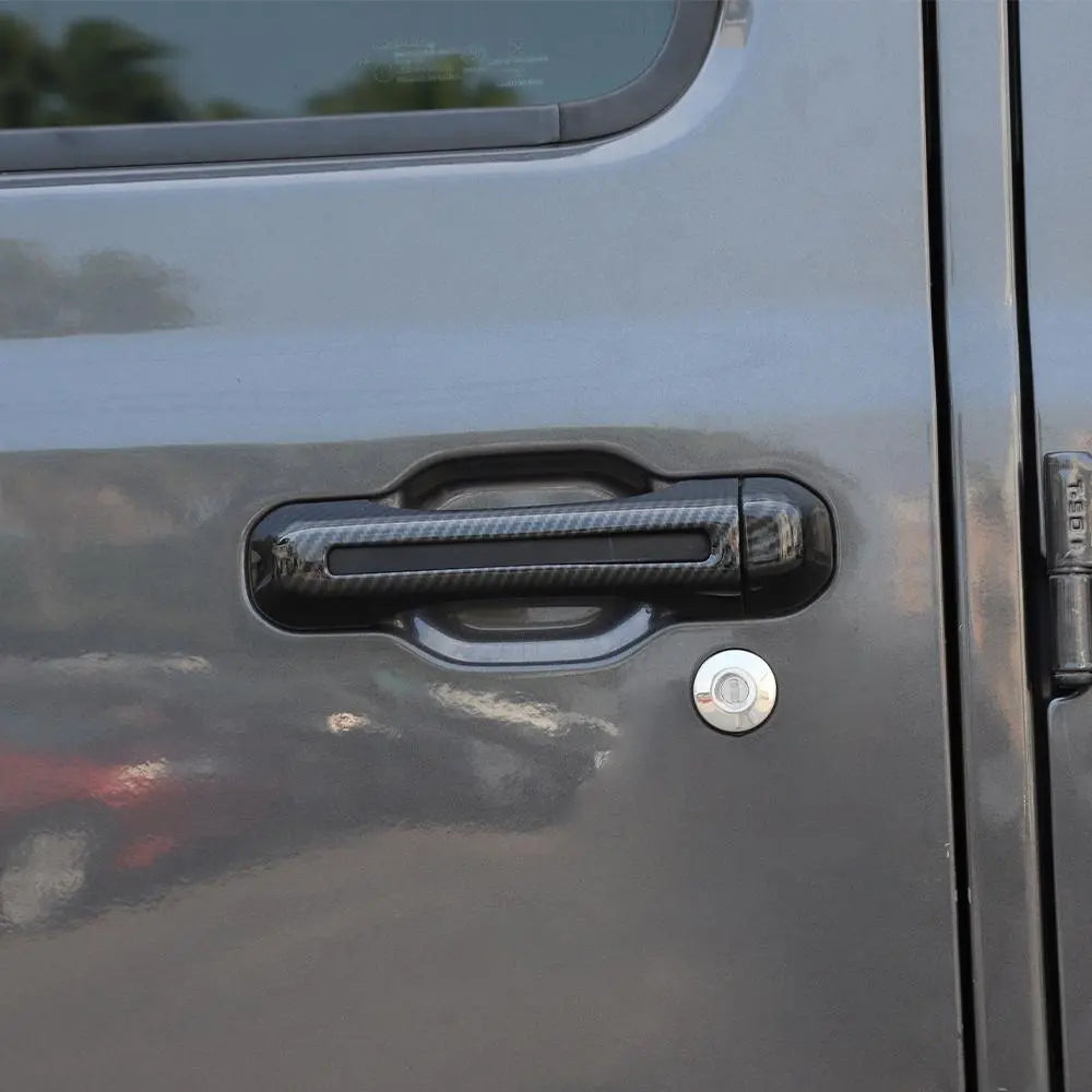 For 2018+ Jeep Wrangler JL 4-Door 15 x Exterior Handle Shell Door Bowl Trim Kit