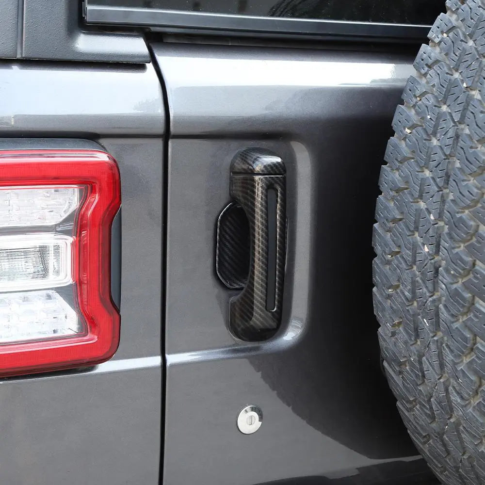 For 2018+ Jeep Wrangler JL 4-Door 15 x Exterior Handle Shell Door Bowl Trim Kit