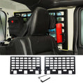 For 2018+ Jeep Wrangler JL 4-Door Rear Trunk Luggage Rack Cargo Shelf Holder Black 2PCS