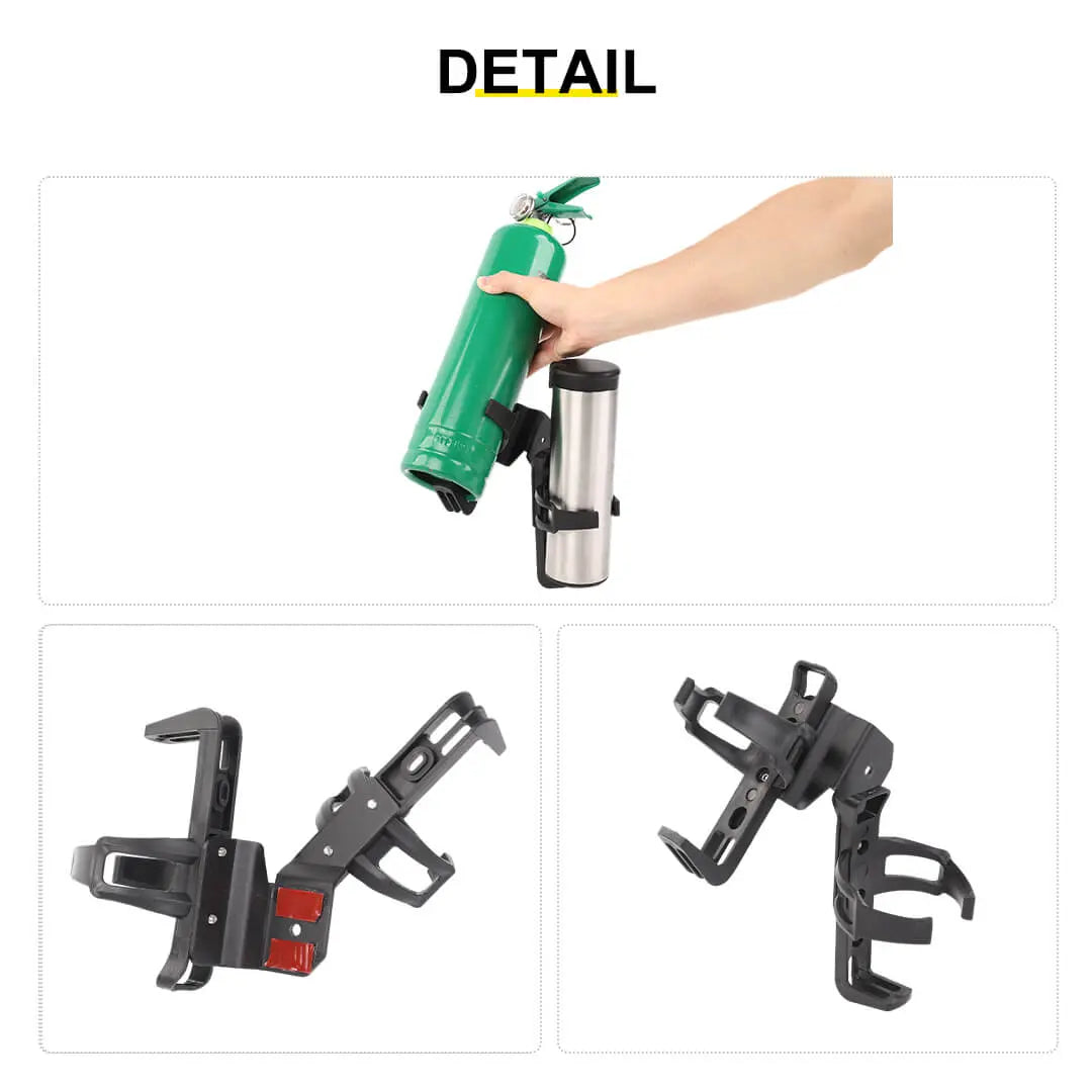 For 2018+ Jeep Wrangler JL 4-Door Version Anti-Roll Beam Fire Extinguisher Water Cup Holder