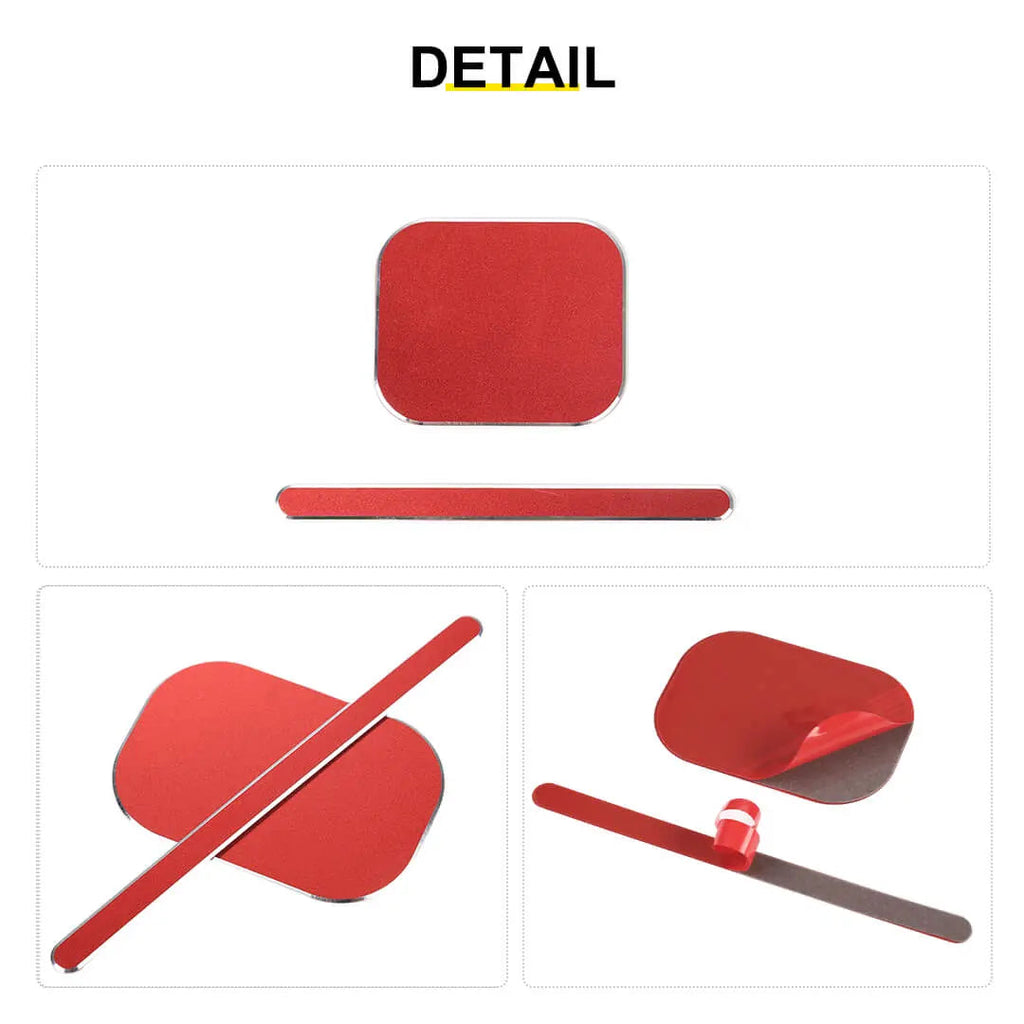 For 2018+ Jeep Wrangler JL 4-Door Version Exterior Door Handle Bowl Sticker Trim Cover (5 pcs)
