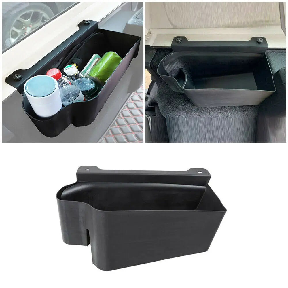 For 2018+ Jeep Wrangler JL 4Door  Rear Trunk Left Side Storage Box Organizer Bin Tray