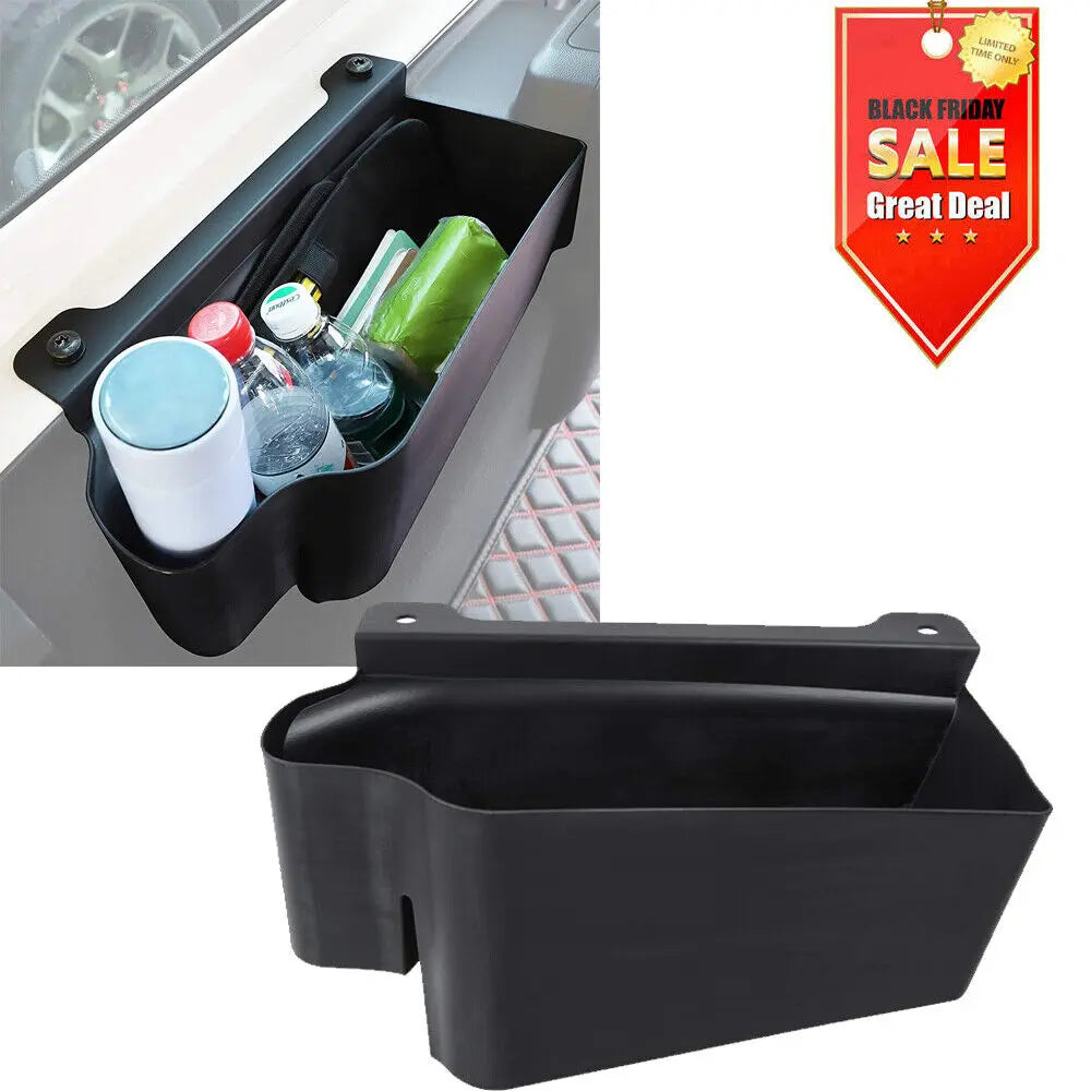 For 2018+ Jeep Wrangler JL 4Door  Rear Trunk Left Side Storage Box Organizer Bin Tray