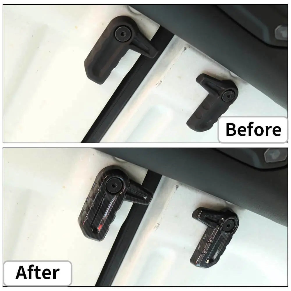 For 2018+ Jeep Wrangler JL Gladiator JT 6 x Hardtop Release Switch Cover Car Roof Remove Trim
