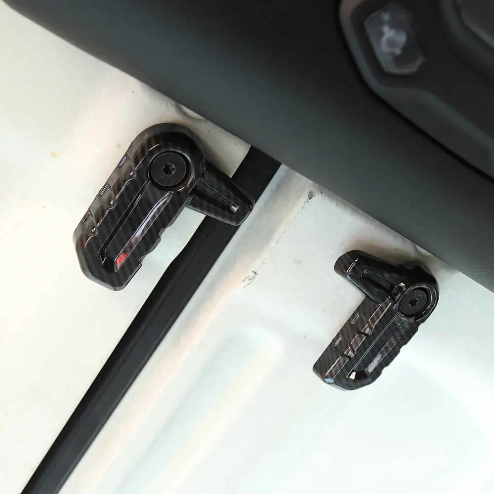 For 2018+ Jeep Wrangler JL Gladiator JT 6 x Hardtop Release Switch Cover Car Roof Remove Trim