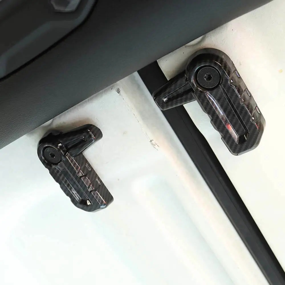 For 2018+ Jeep Wrangler JL Gladiator JT 6 x Hardtop Release Switch Cover Car Roof Remove Trim