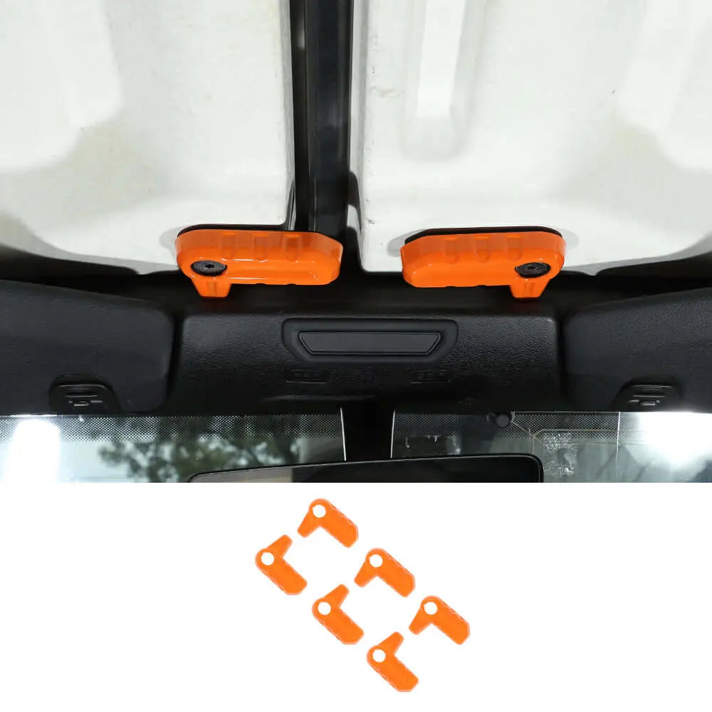 For 2018+ Jeep Wrangler JL Gladiator JT 6 x Hardtop Release Switch Cover Car Roof Remove Trim