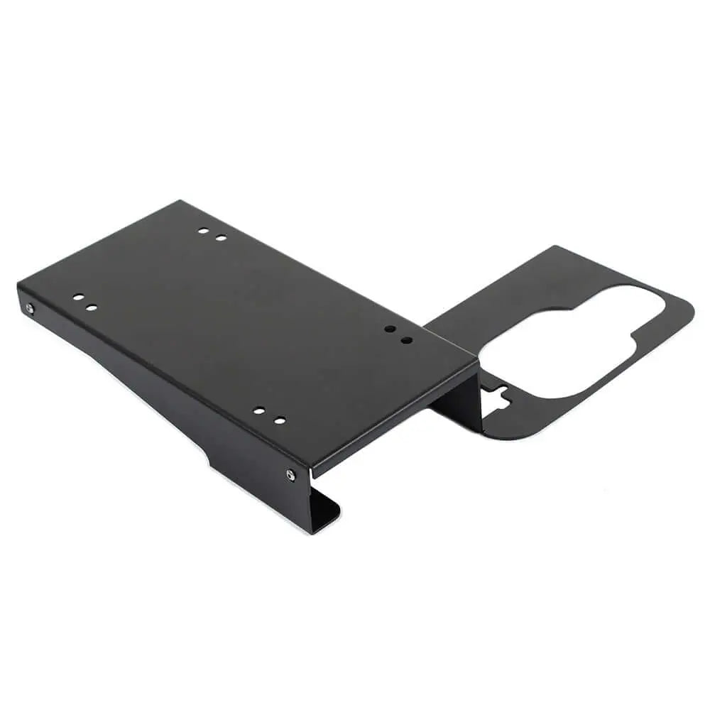 For 2018+ Jeep Wrangler JL Black Tailgate Door Grab Handle License Plate Holder Bracket