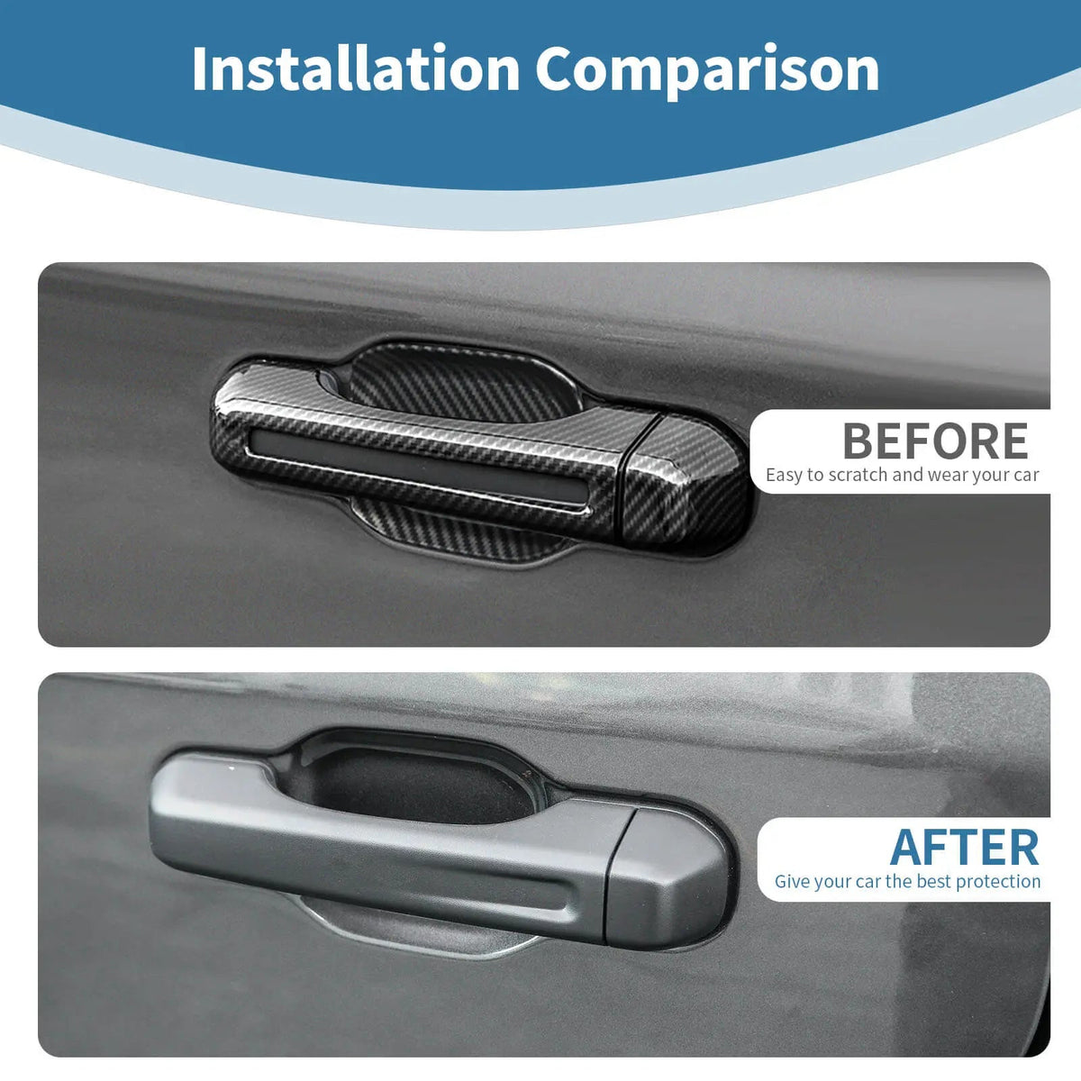 For 2018+ Jeep Wrangler JL 2-Door Car Handle Shell Door Bowl Cover Trim Decor (9 pcs)