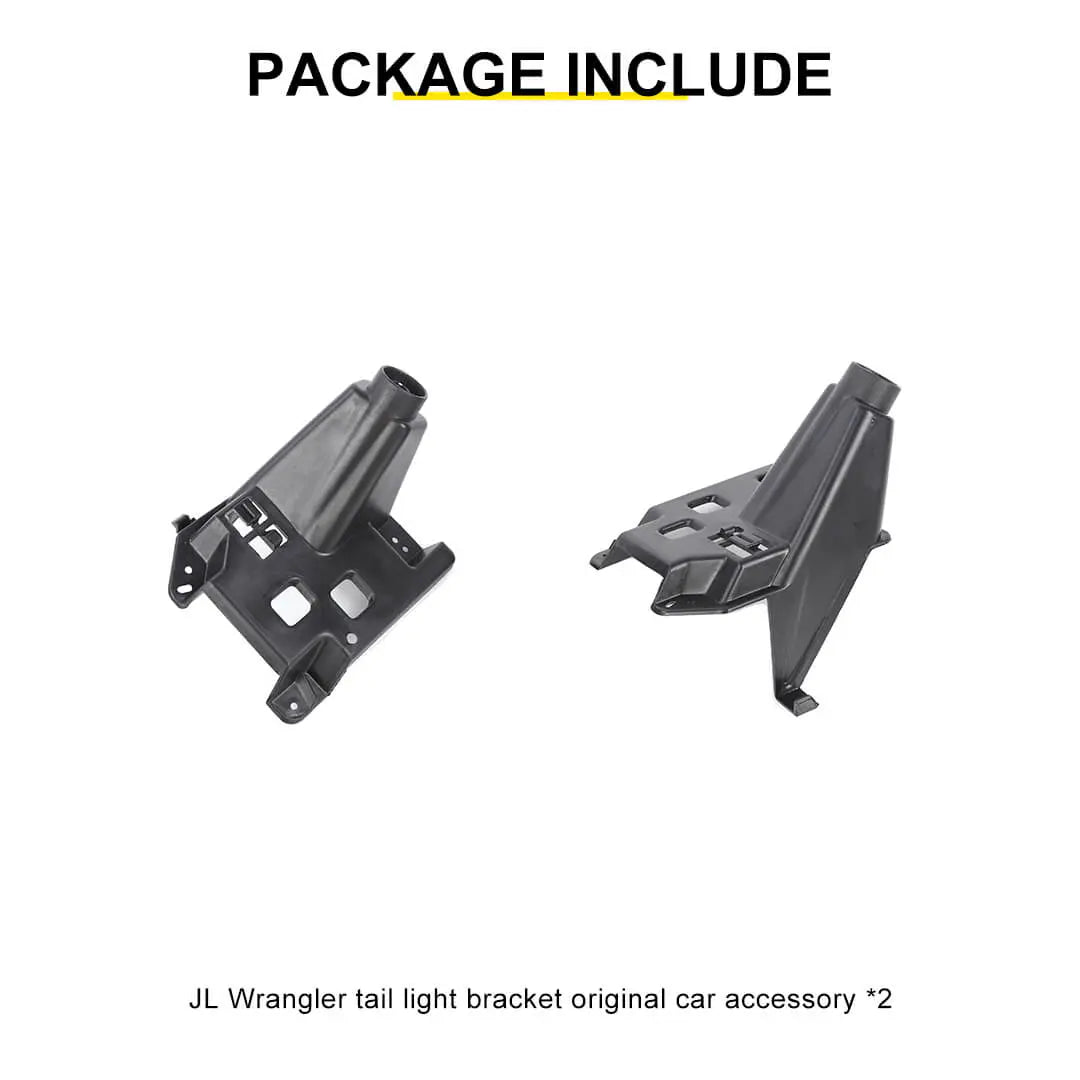For 2018+ Jeep Wrangler JL Car Rear Taillight Bracket Tail Light Holder OEM Parts（2 pcs）