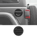 For 2018+ Jeep Wrangler JL Door Fuel Tank Gas Cap Cover Trim, NOT FIT 4XE