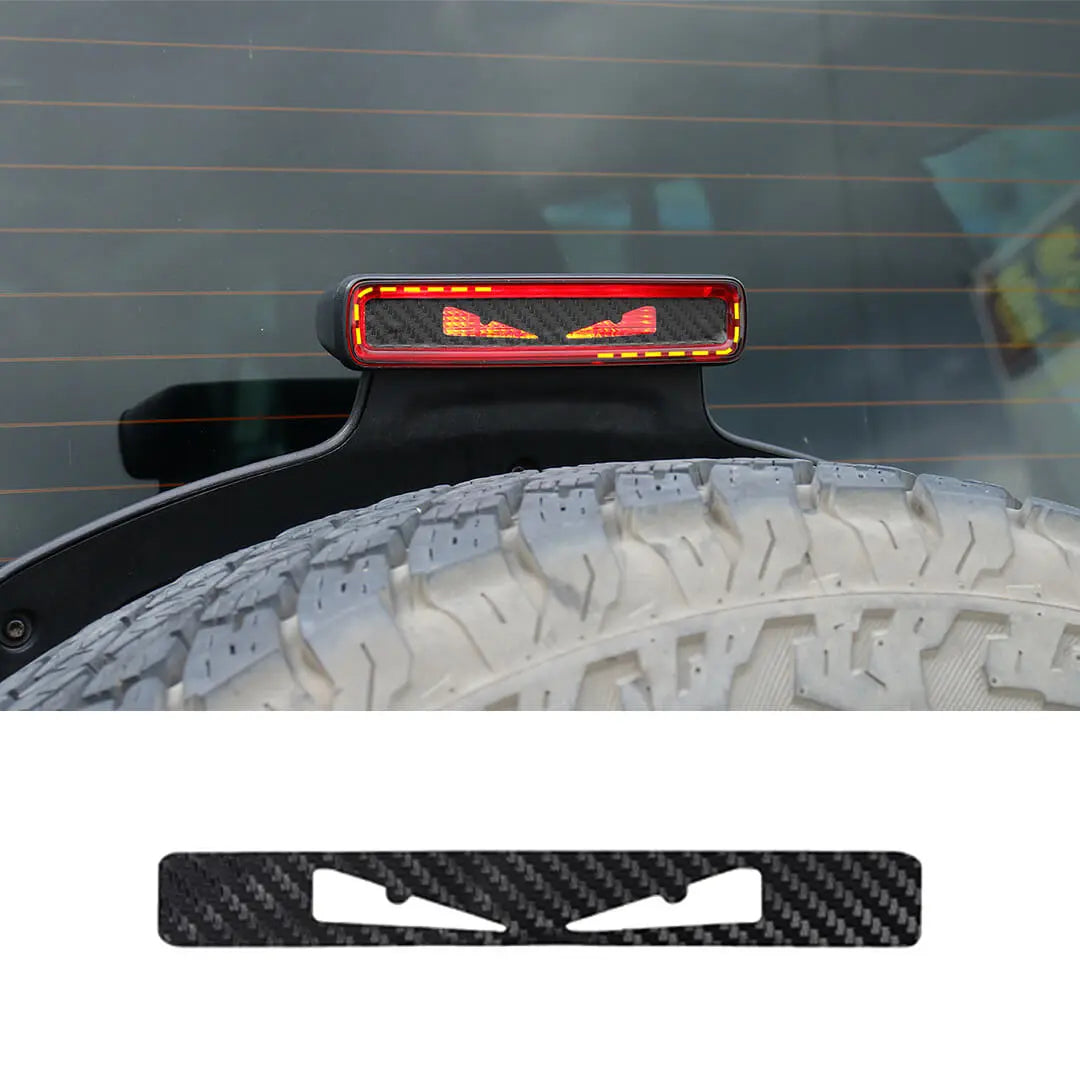 For 2018+ Jeep Wrangler JL Exterior High Brake Light Cover Trim
