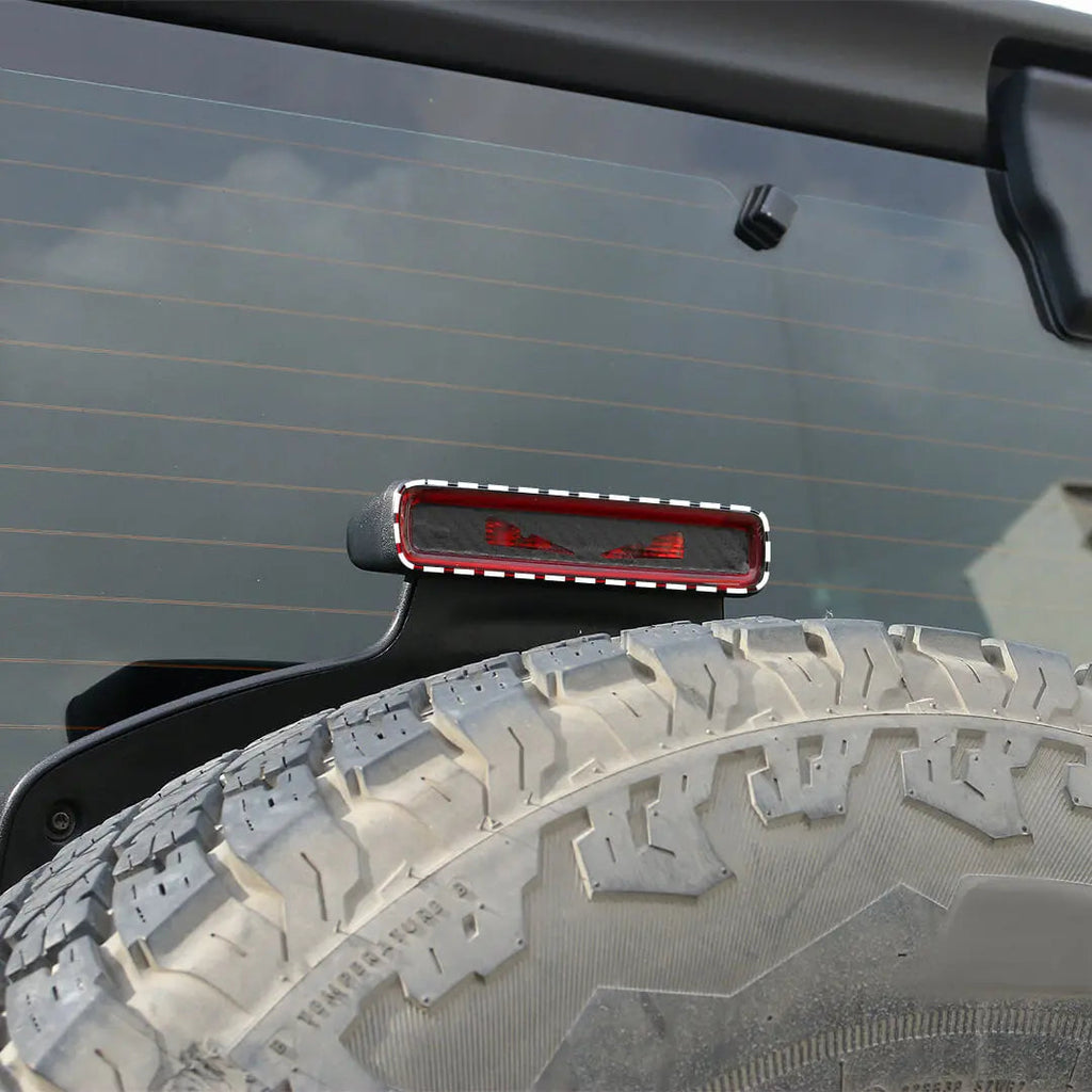 For 2018+ Jeep Wrangler JL Exterior High Brake Light Cover Trim