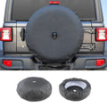 For 2018+ Jeep Wrangler JL Exterior Rear Spare Tire Cover Spare Wheel Cover