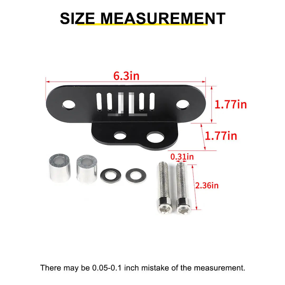 For 2018+ Jeep Wrangler JL Exterior Tailgate Rear Door Hinge Antenna Bracket