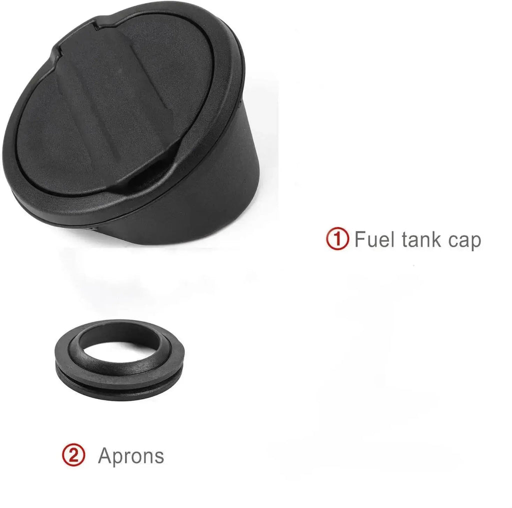For 2018+ Jeep Wrangler JL Gas Tank Cap Aluminum Fuel Filler Door Cover Not FIT 4XE