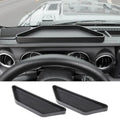 For 2018+ Jeep Wrangler JL/Gladiator JT 2 x Inner Dashboard Storage Tray Dash Organizer