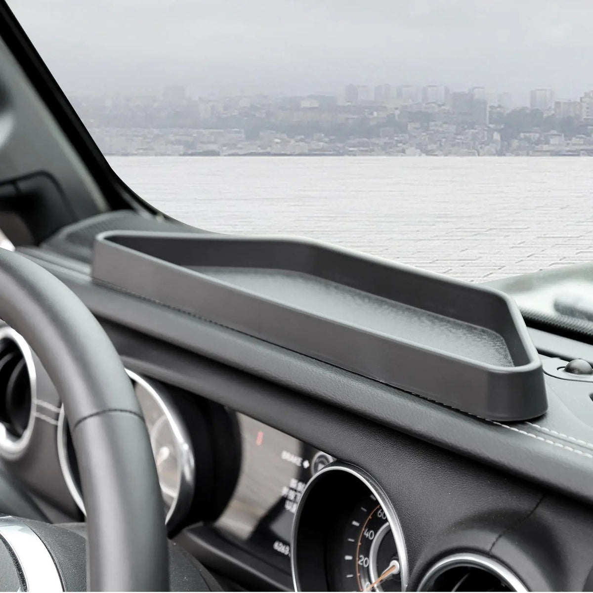 For 2018+ Jeep Wrangler JL/Gladiator JT 2 x Inner Dashboard Storage Tray Dash Organizer