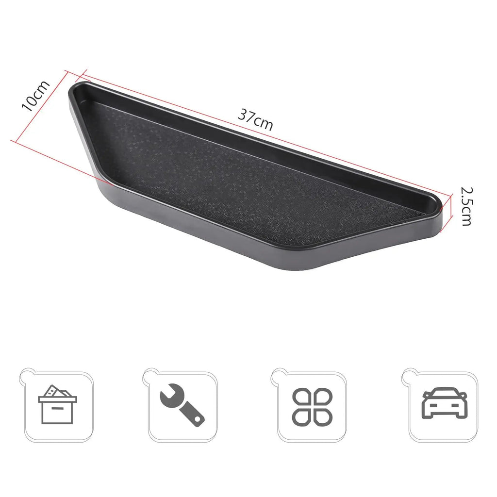 For 2018+ Jeep Wrangler JL/Gladiator JT 2 x Inner Dashboard Storage Tray Dash Organizer