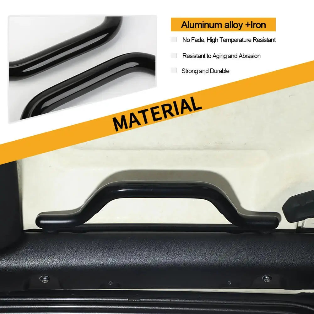 For 2018+ Jeep Wrangler JL Gladiator JT Alloy/Iron Car Roof Hard Top Grab Handles
