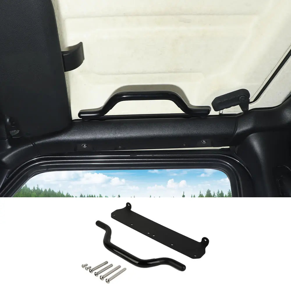 For 2018+ Jeep Wrangler JL Gladiator JT Alloy/Iron Car Roof Hard Top Grab Handles